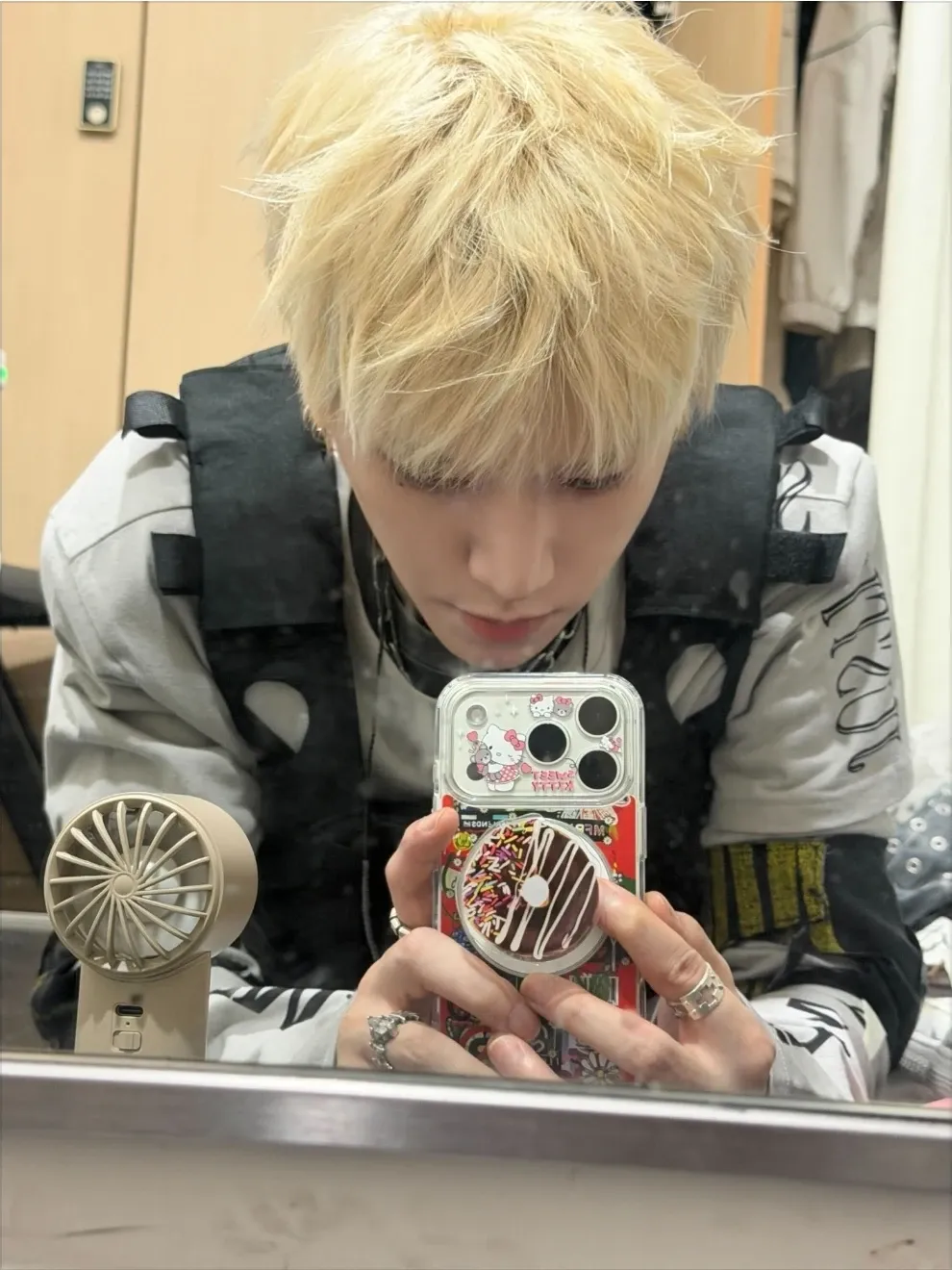 Recent activity shot of Riwoo (BOYNEXTDOOR)
