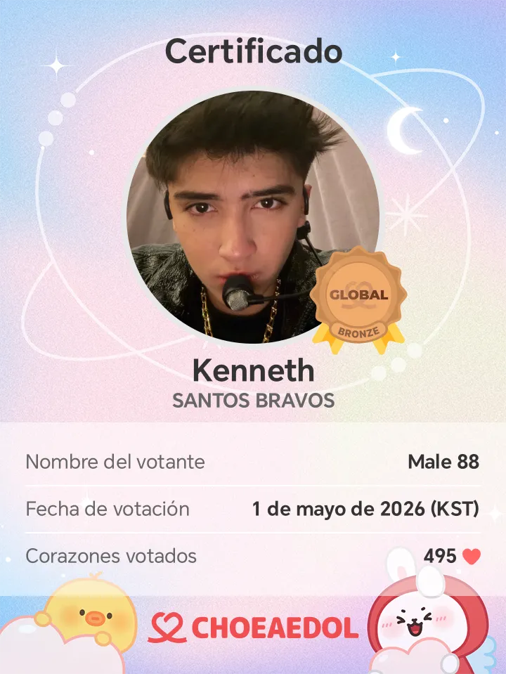 Kenneth (SANTOS BRAVOS)的幕后花絮