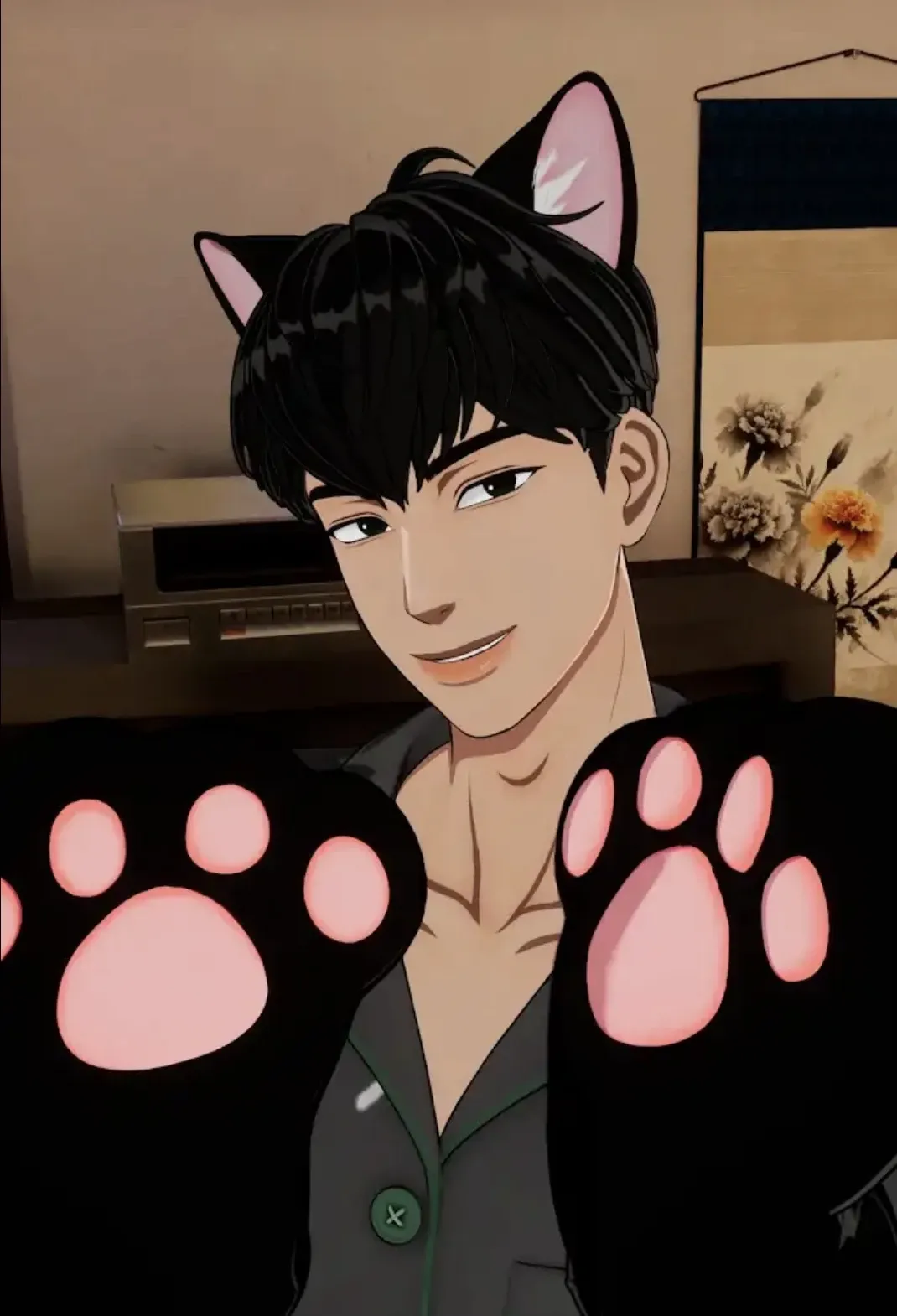 A moment captured by Hamin (PLAVE)'s fan