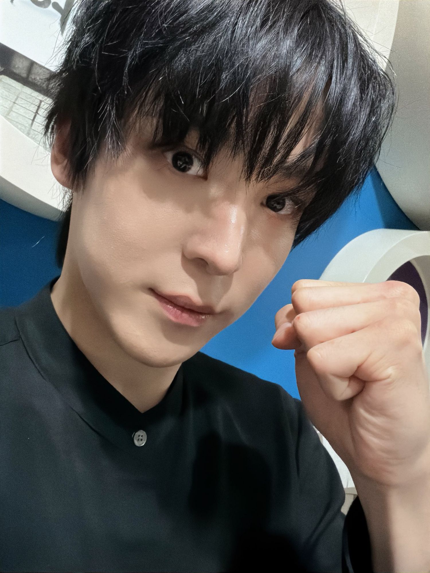 Recent activity shot of Yunho (ATEEZ)