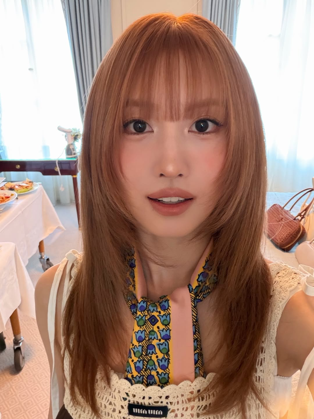 Momen yang diabadikan oleh penggemar Momo (TWICE)