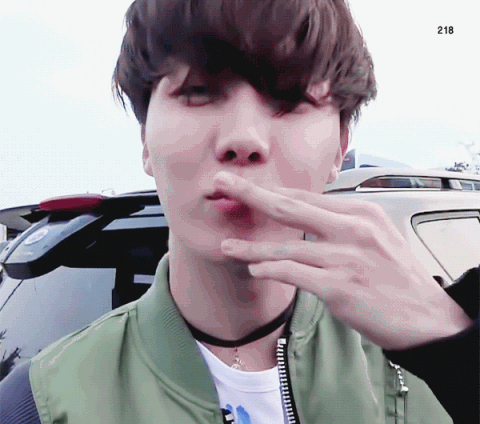 Recent activity shot of j-hope (BTS)