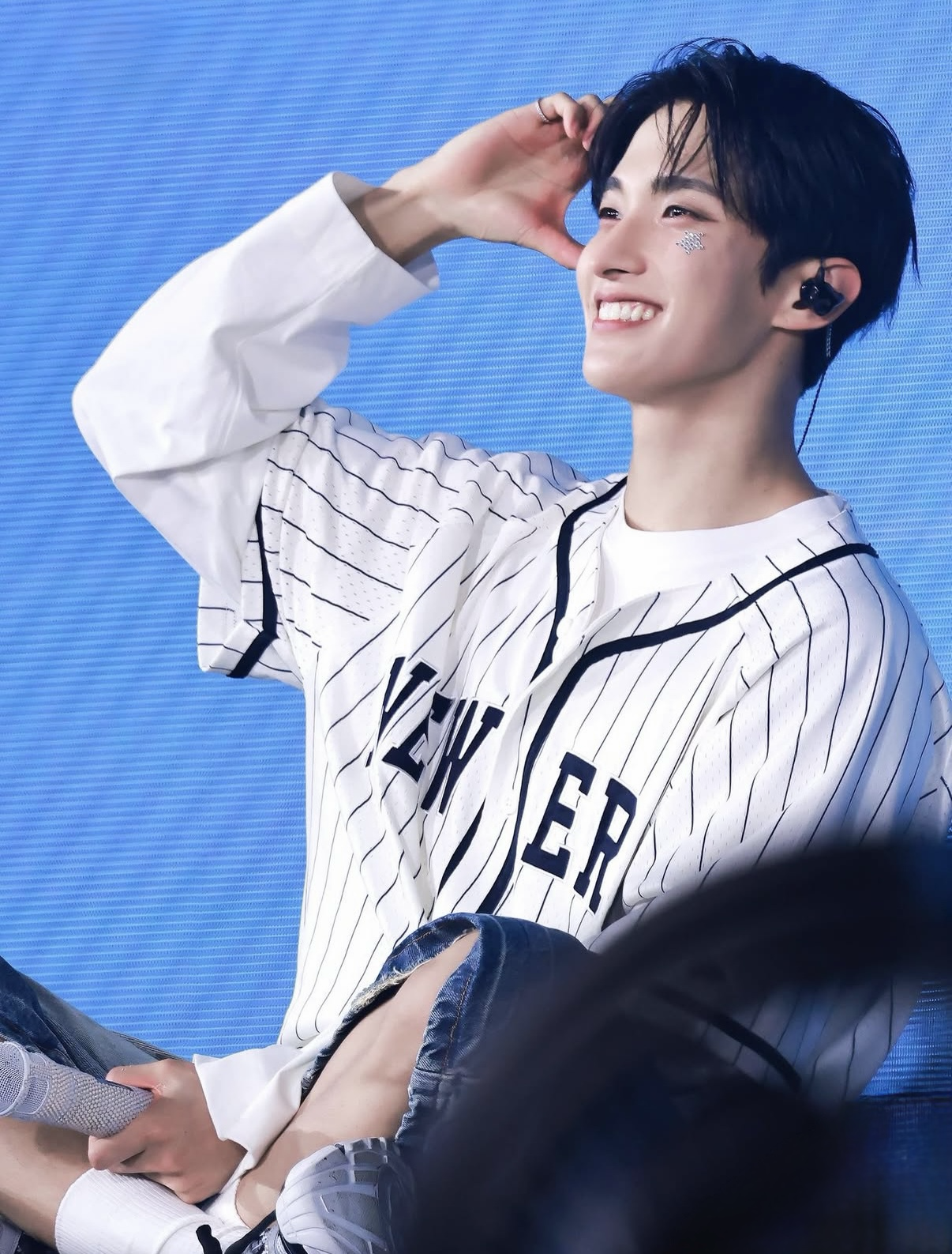 A moment captured by DK (SEVENTEEN)'s fan