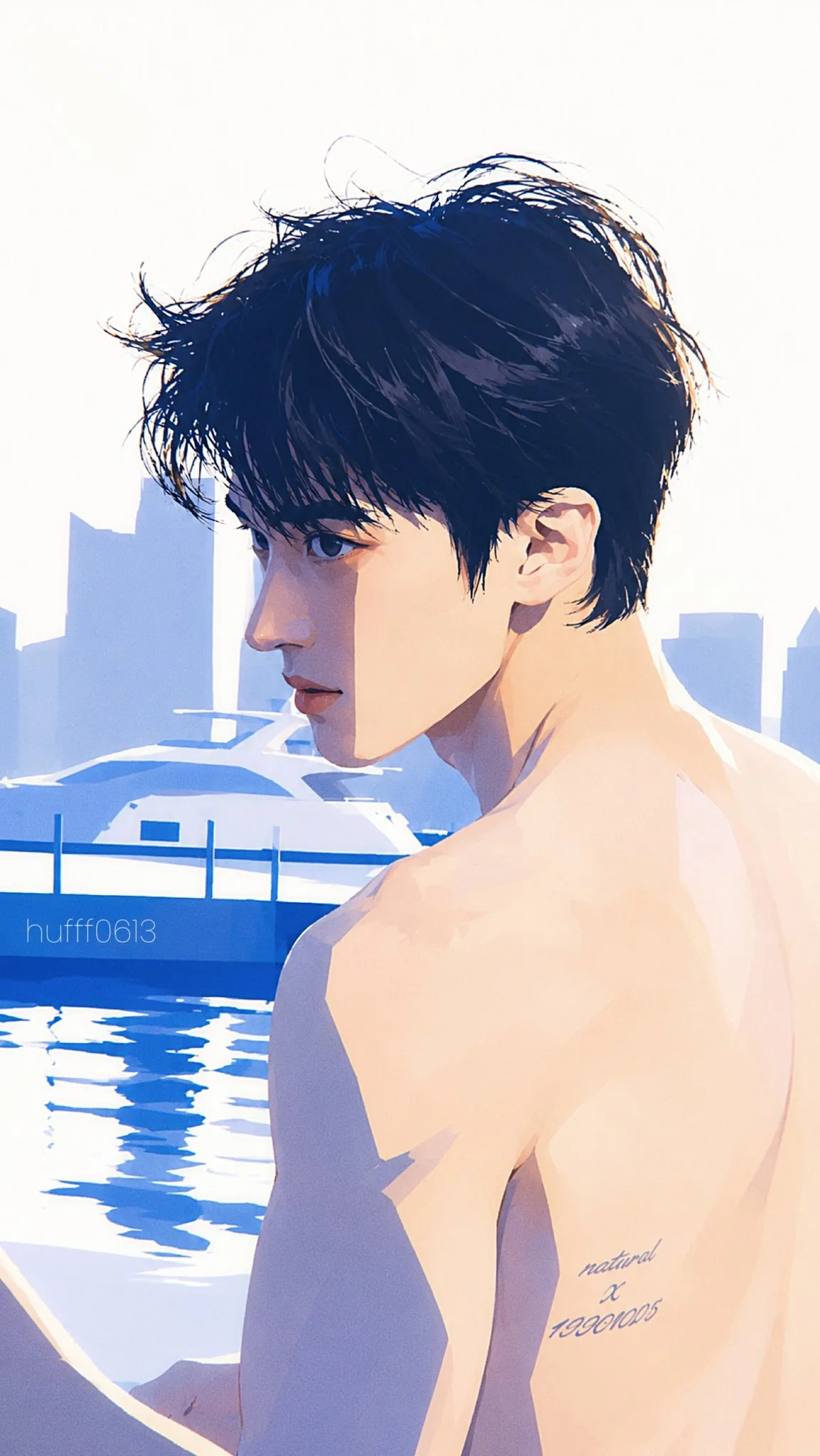 Recent activity shot of Yanan (PENTAGON)