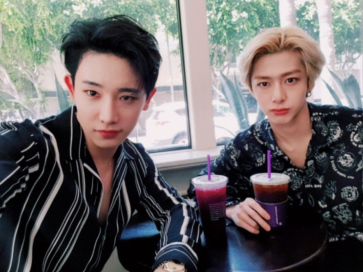 Behind-the-scenes cut of Hyungwon (MONSTA X)