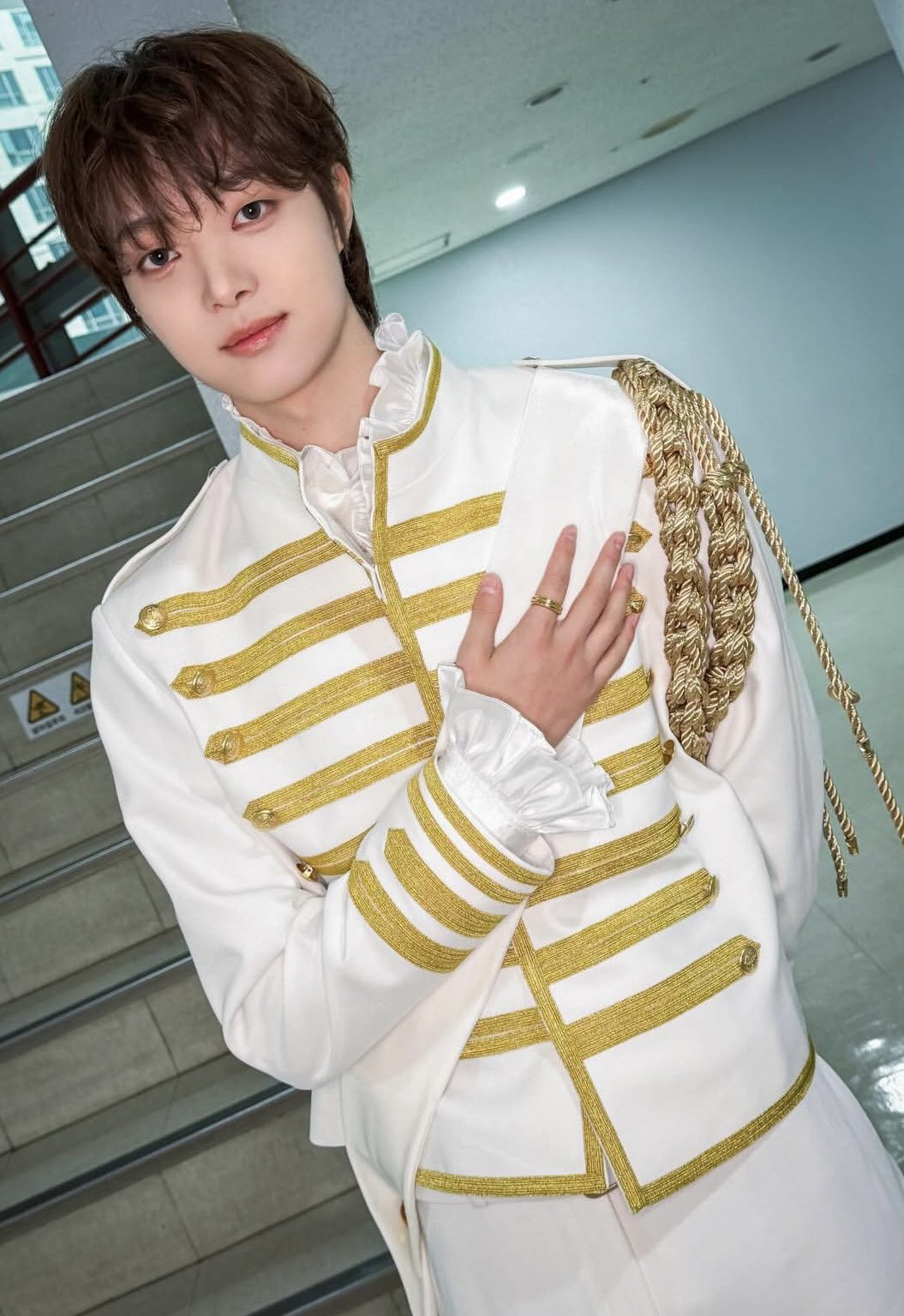 Recent activity shot of EJ (&TEAM)