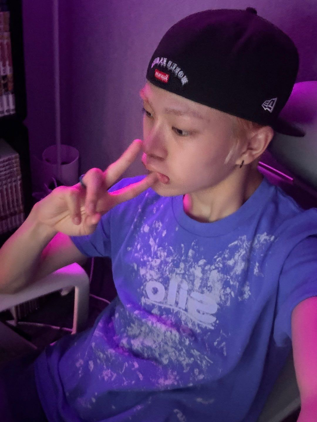 A moment captured by Kim Junmin (WHIB)'s fan