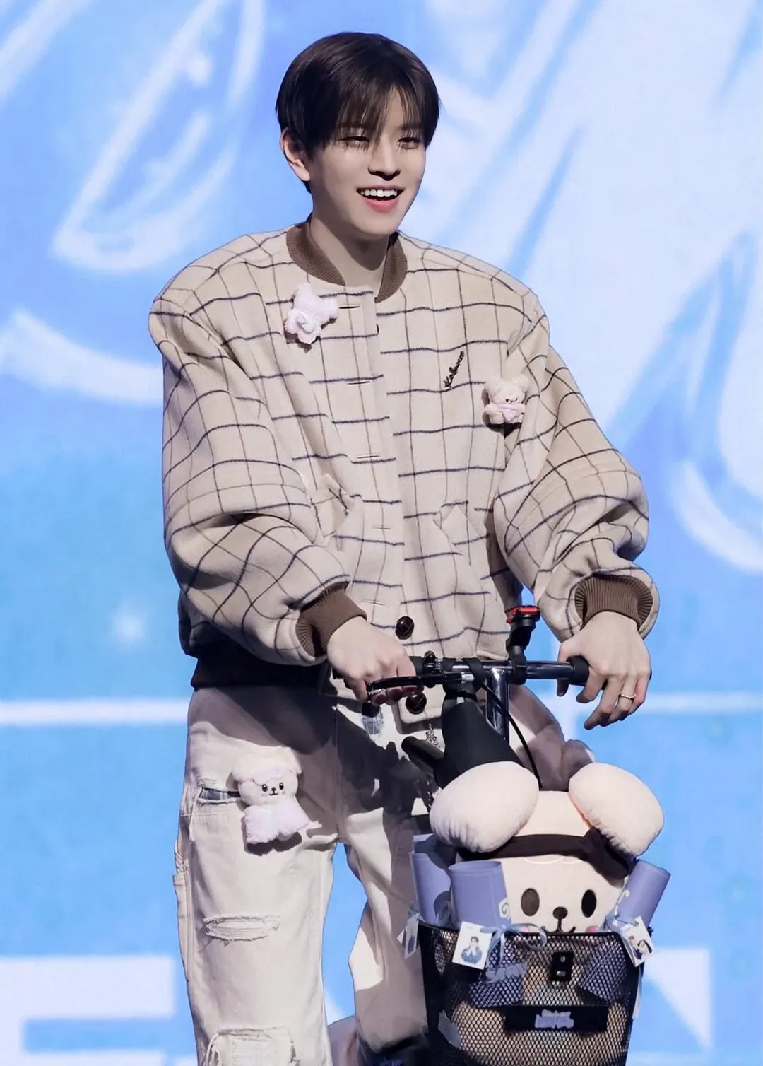 Recent activity shot of Seungmin (Stray Kids)