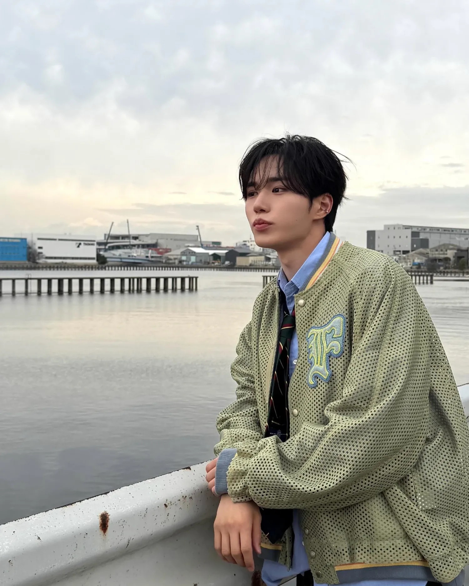 A moment captured by Kim Junseo (ALPHA DRIVE ONE)'s fan