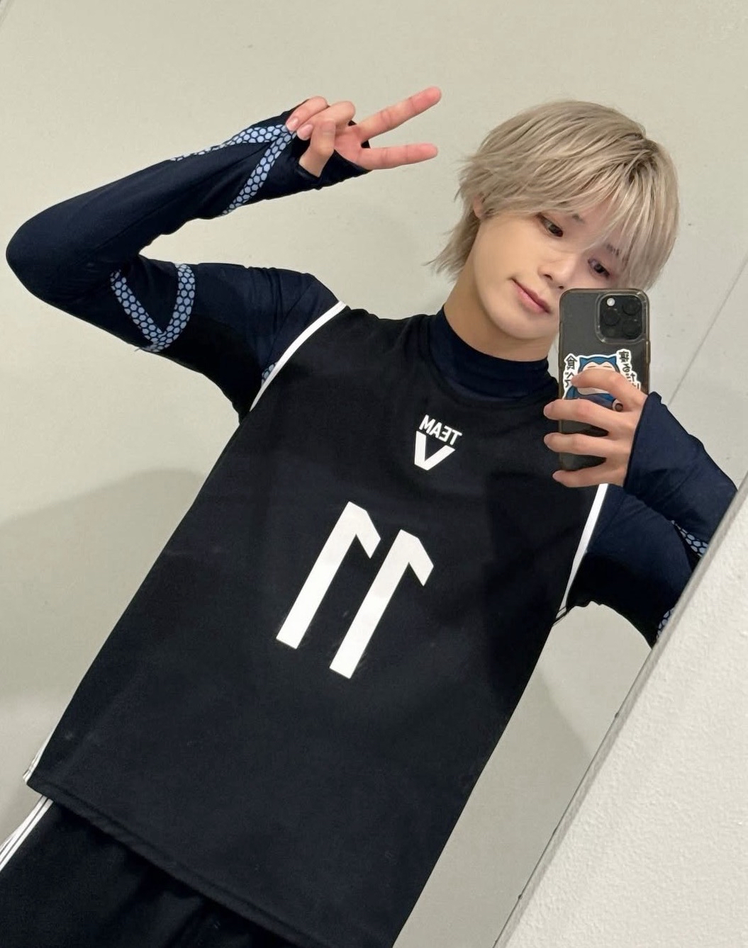 Recent activity shot of K (&TEAM)