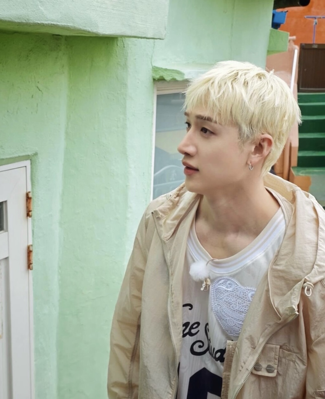 Behind-the-scenes cut of Bang Chan (Stray Kids)
