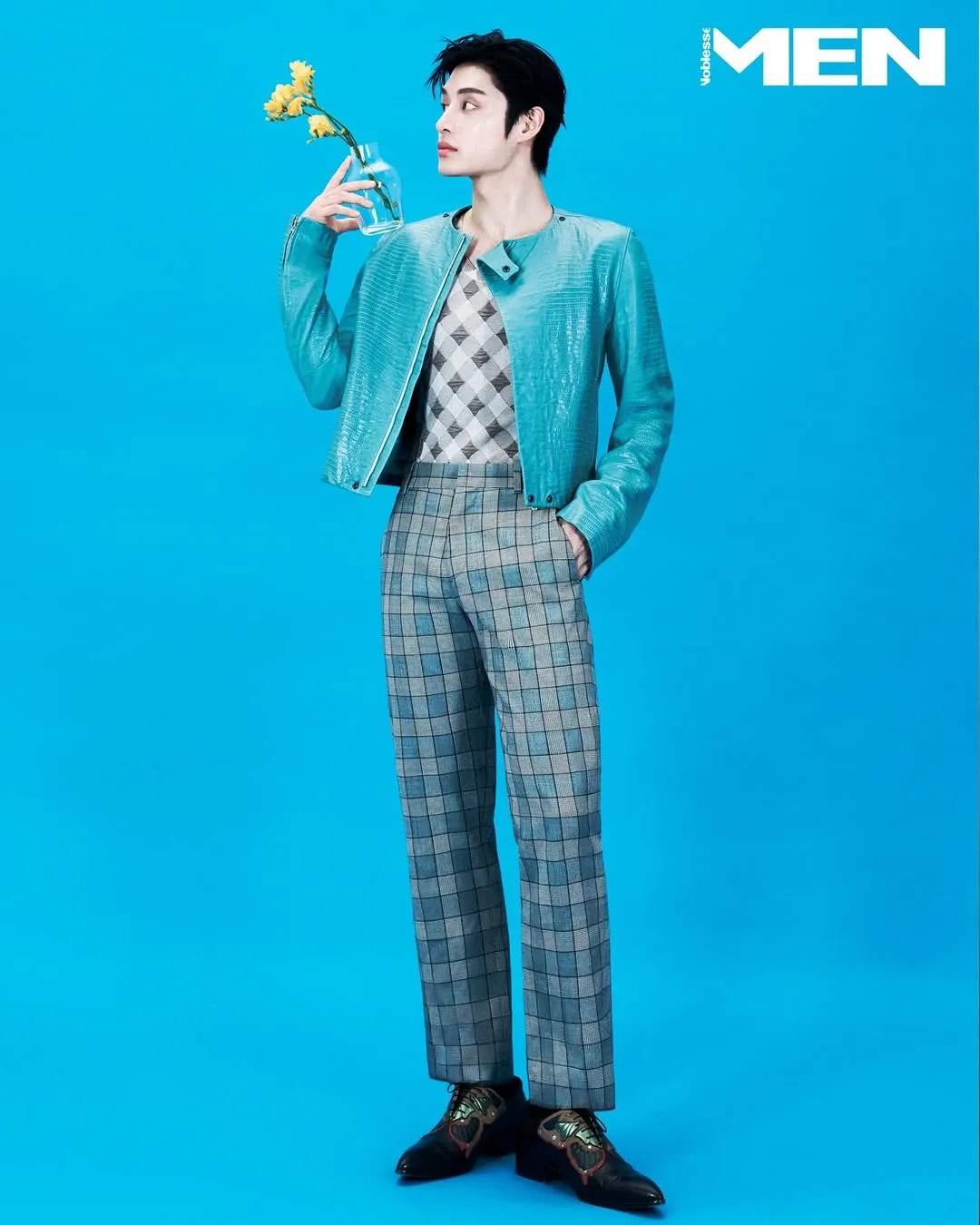 A moment captured by Kim Jiwoong (ZEROBASEONE)'s fan