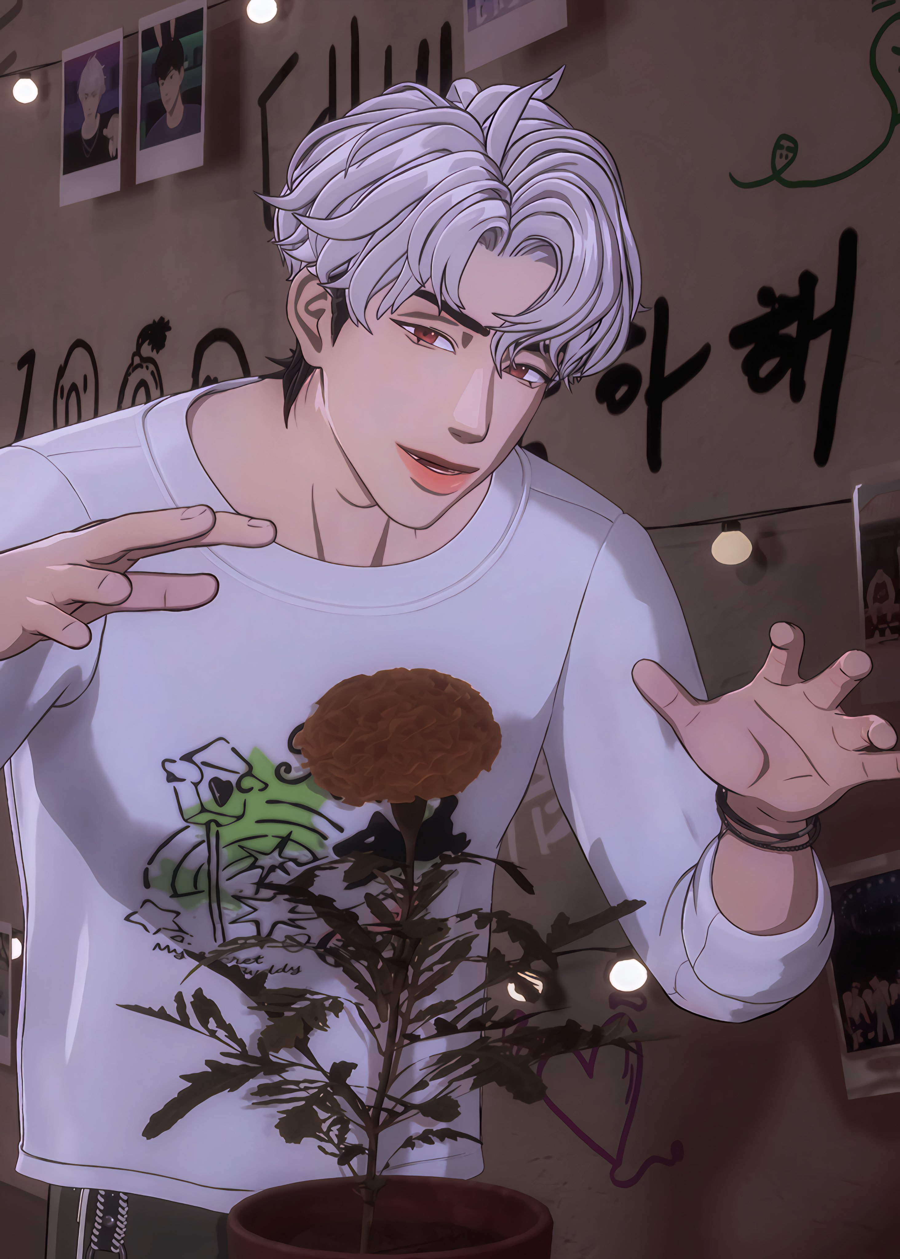 Behind-the-scenes cut of Eunho (PLAVE)