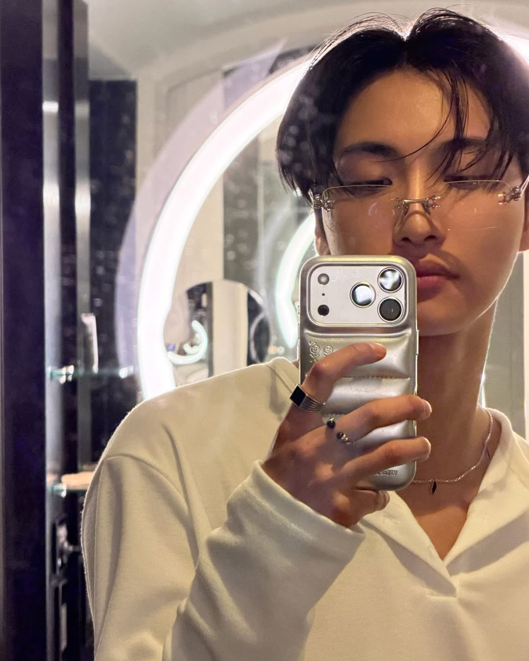 A moment captured by Seonghwa (ATEEZ)'s fan