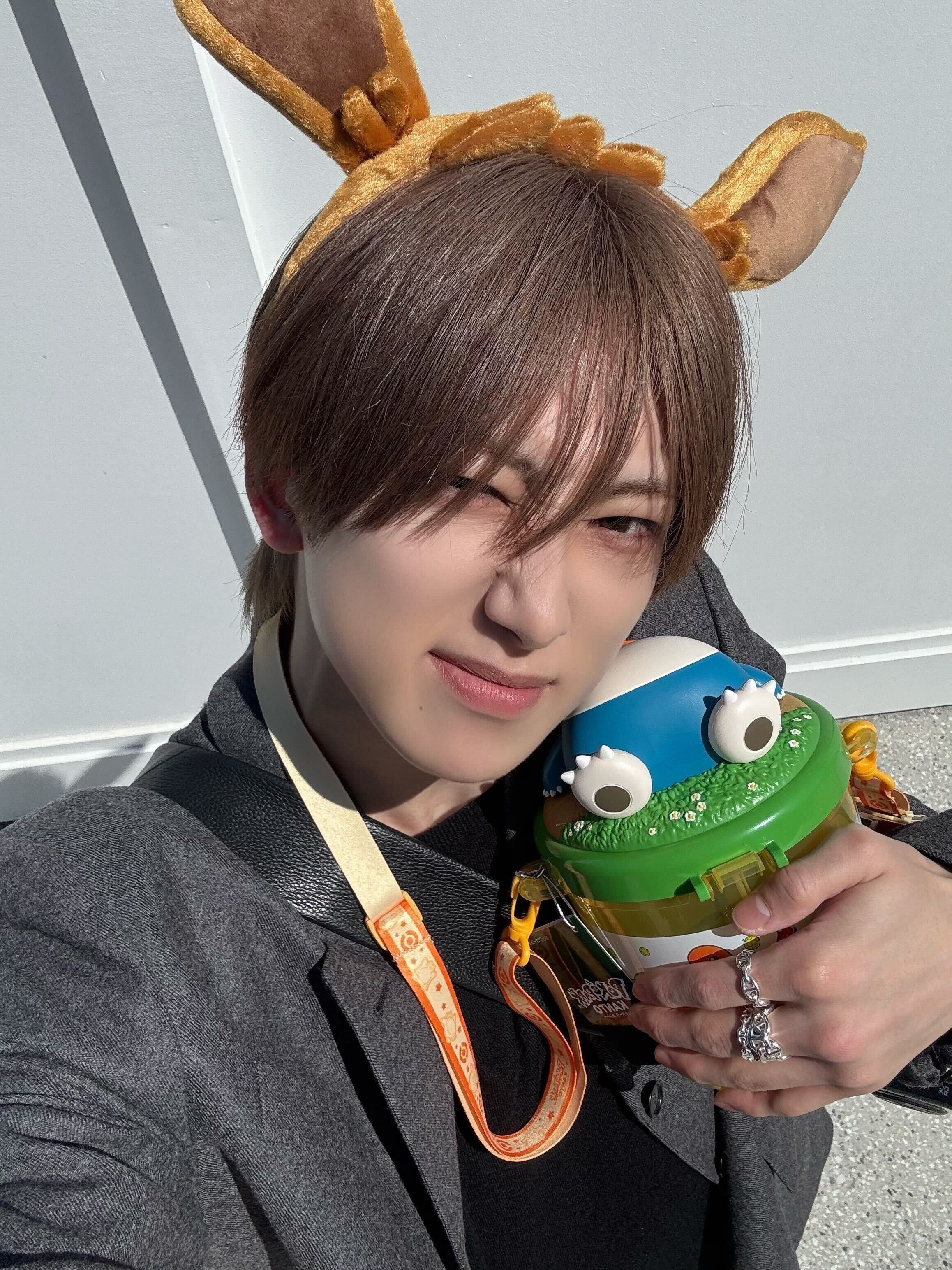 Recent activity shot of Fuma (&TEAM)