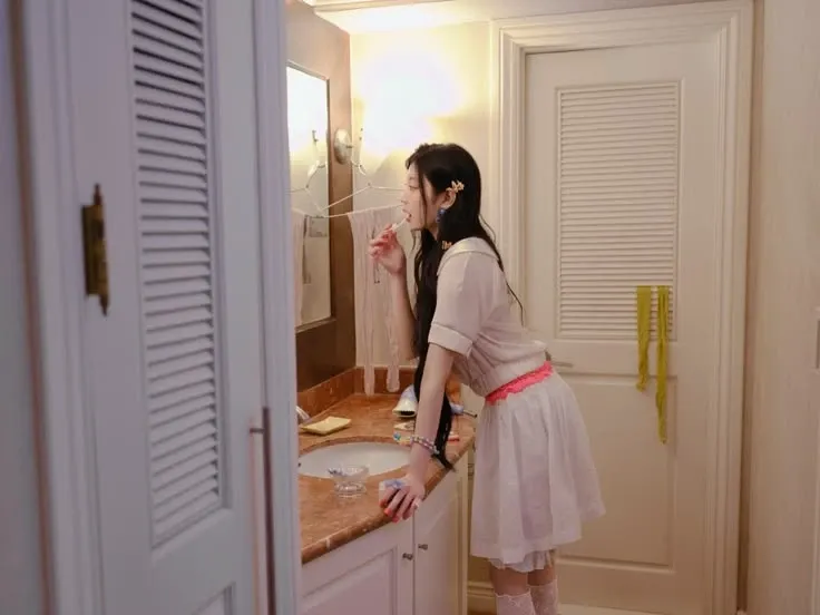 Behind-the-scenes cut of Wonhee (ILLIT)