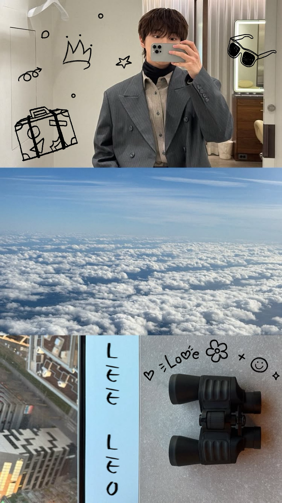 A moment captured by Lee Leo (ALPHA DRIVE ONE)'s fan