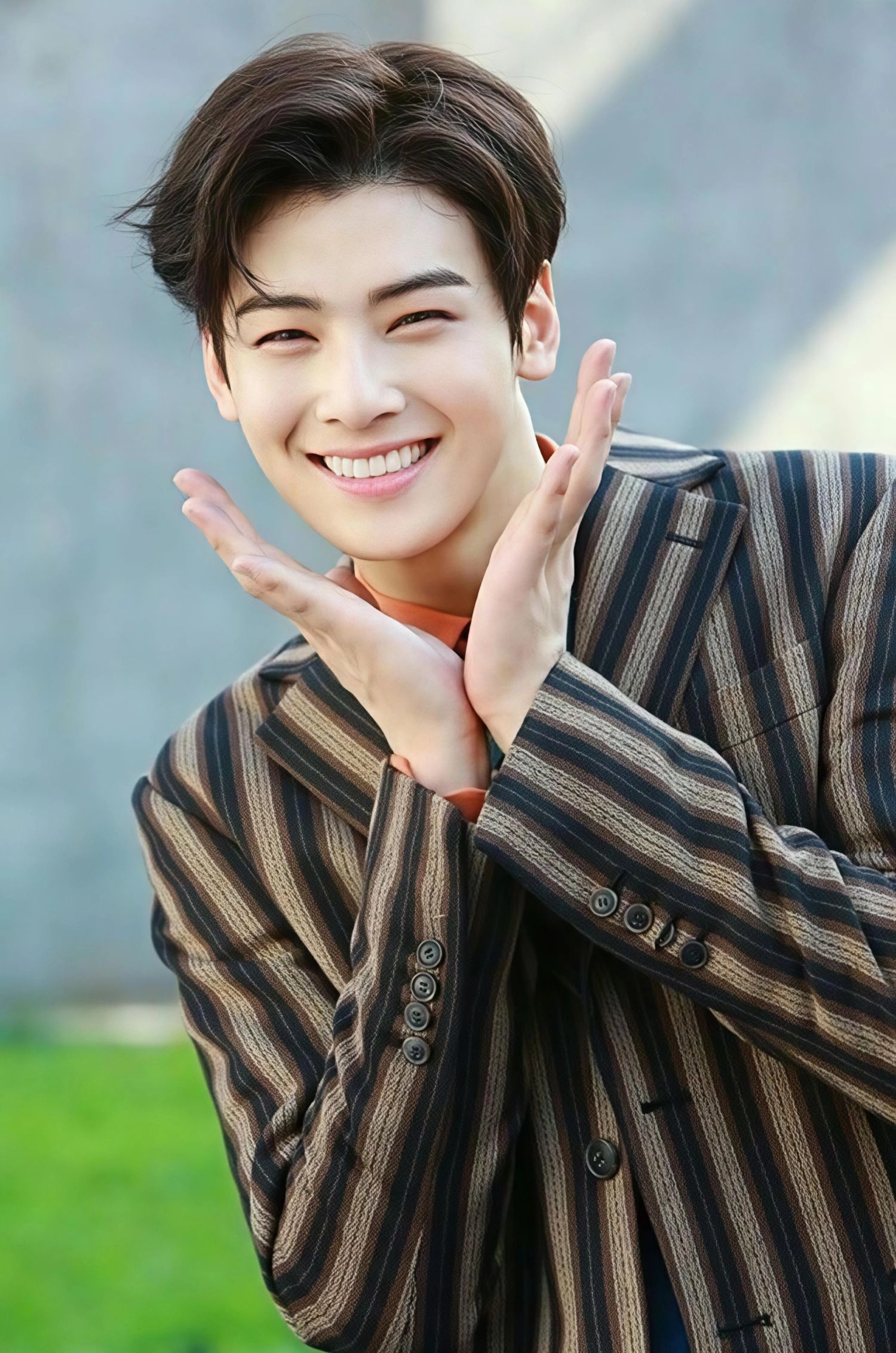 A moment captured by Eunwoo (ASTRO)'s fan