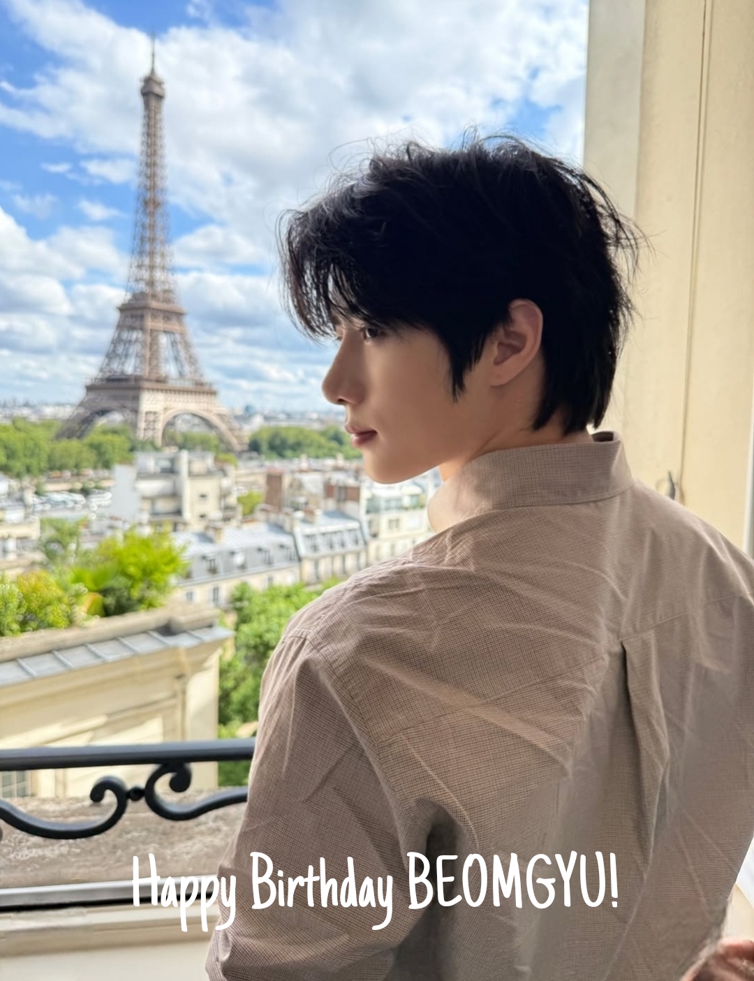 Behind-the-scenes cut of Beomgyu (TOMORROW X TOGETHER)