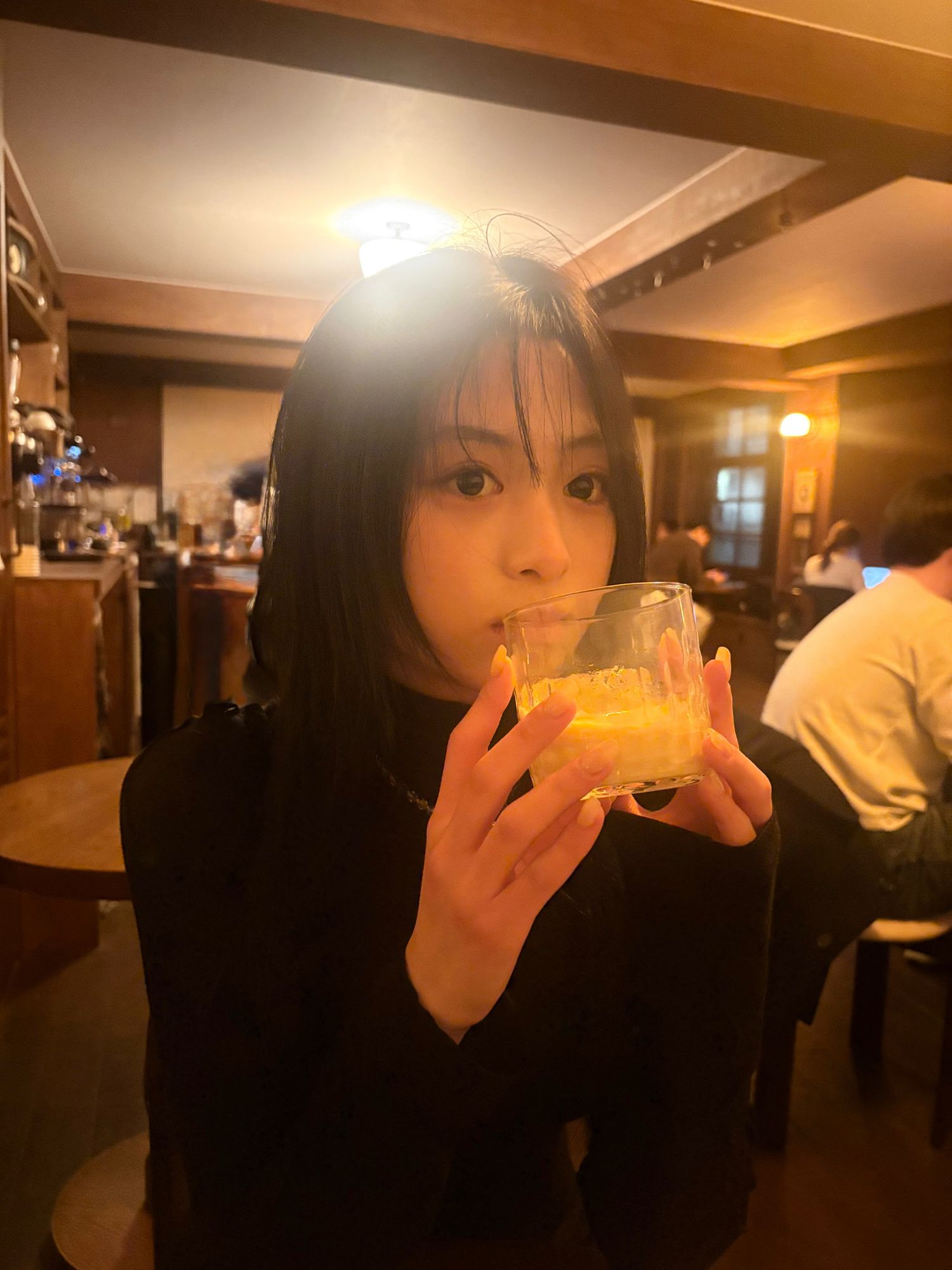 A moment captured by Ahyeon (BABYMONSTER)'s fan