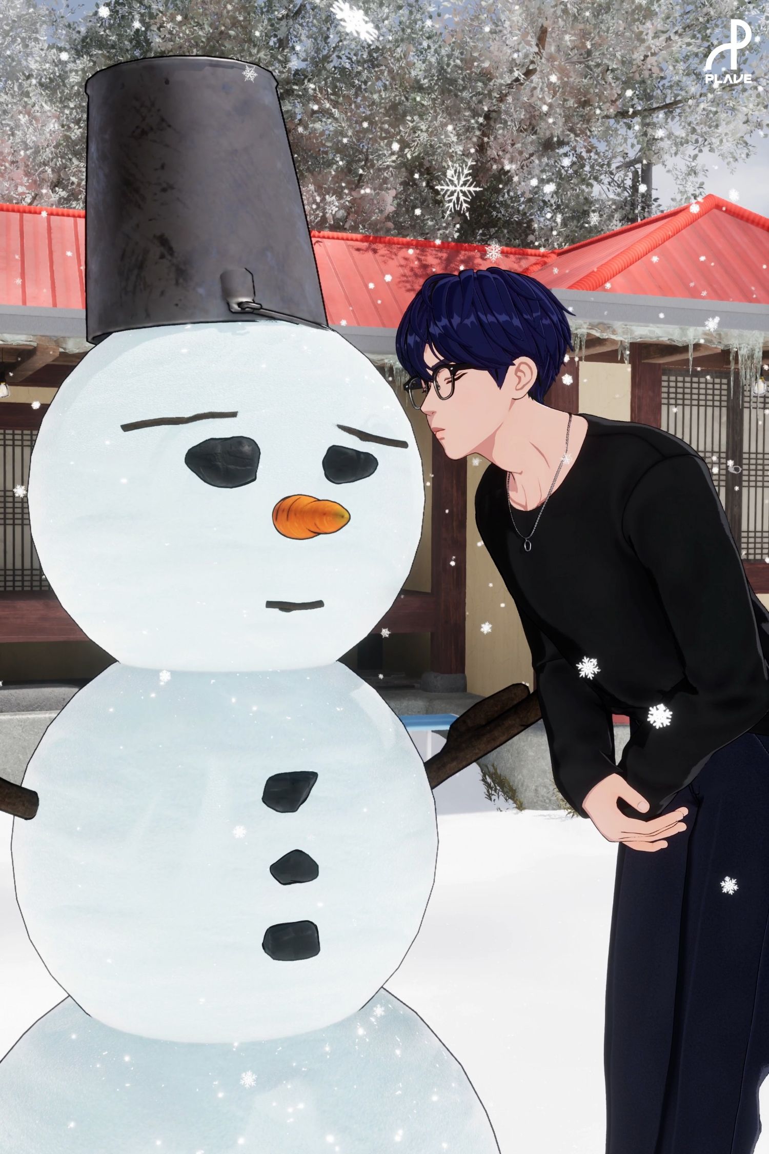 A moment captured by Yejun (PLAVE)'s fan