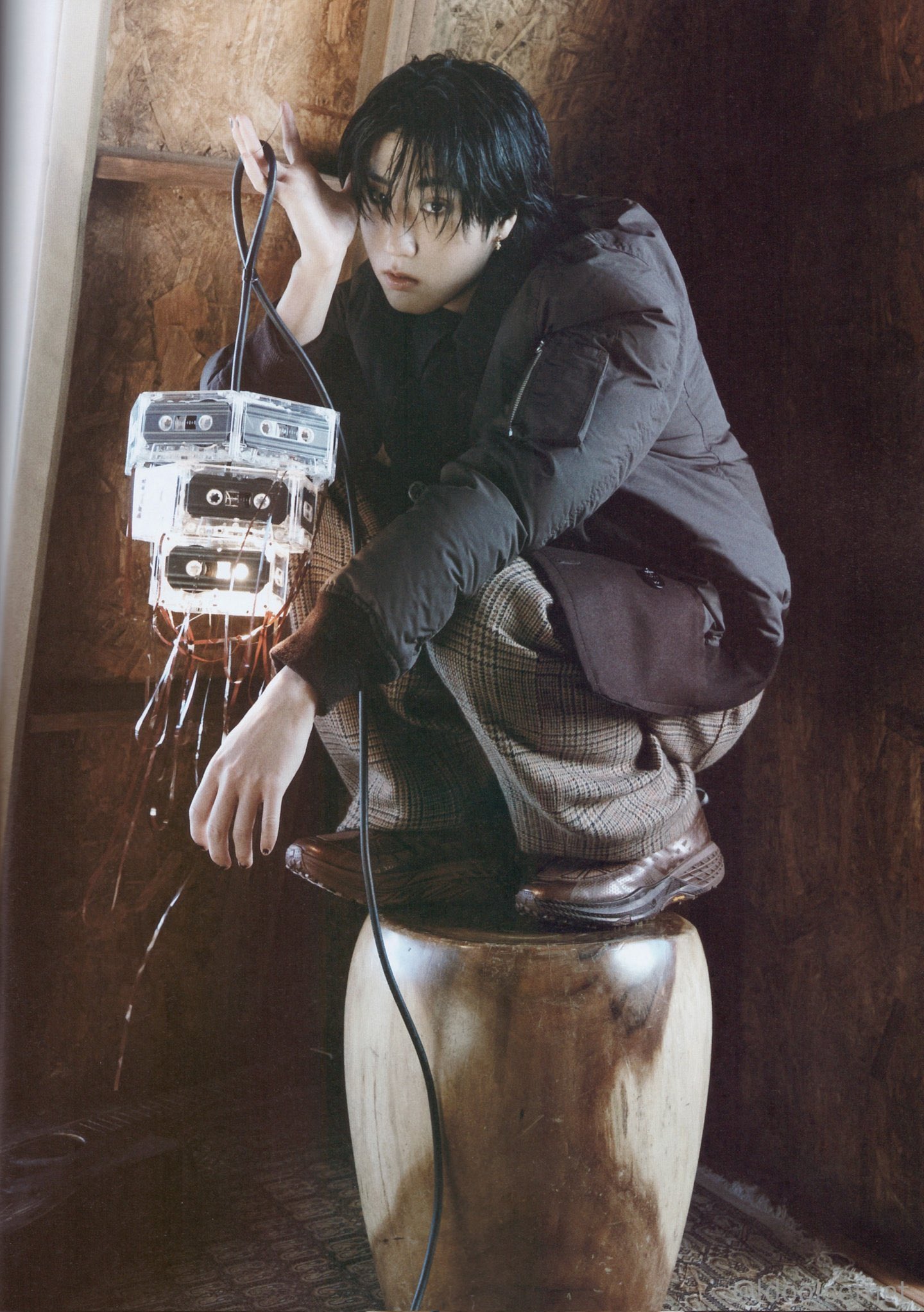 A moment captured by HAN (Stray Kids)'s fan