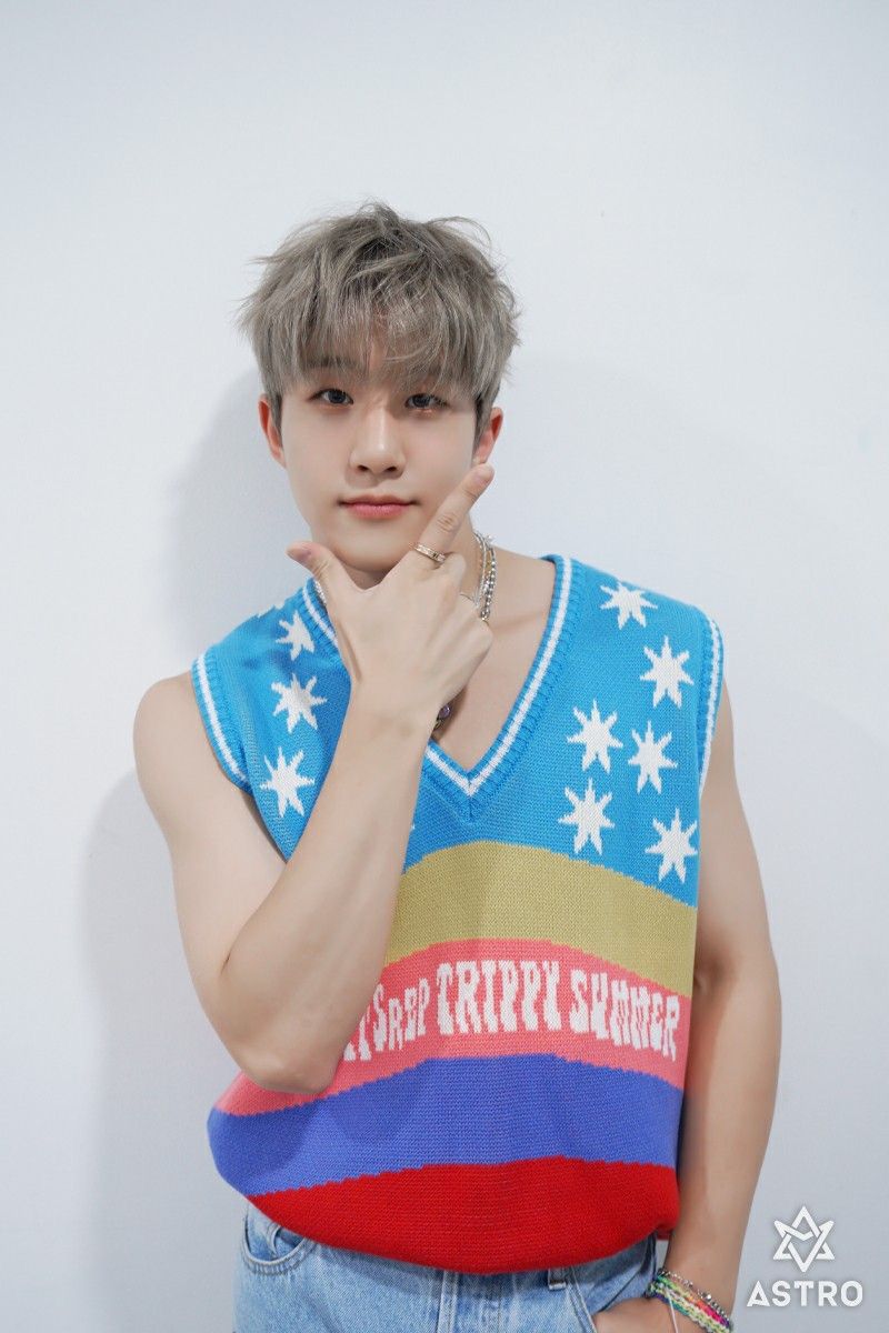 Recent activity shot of Jinjin (ASTRO)