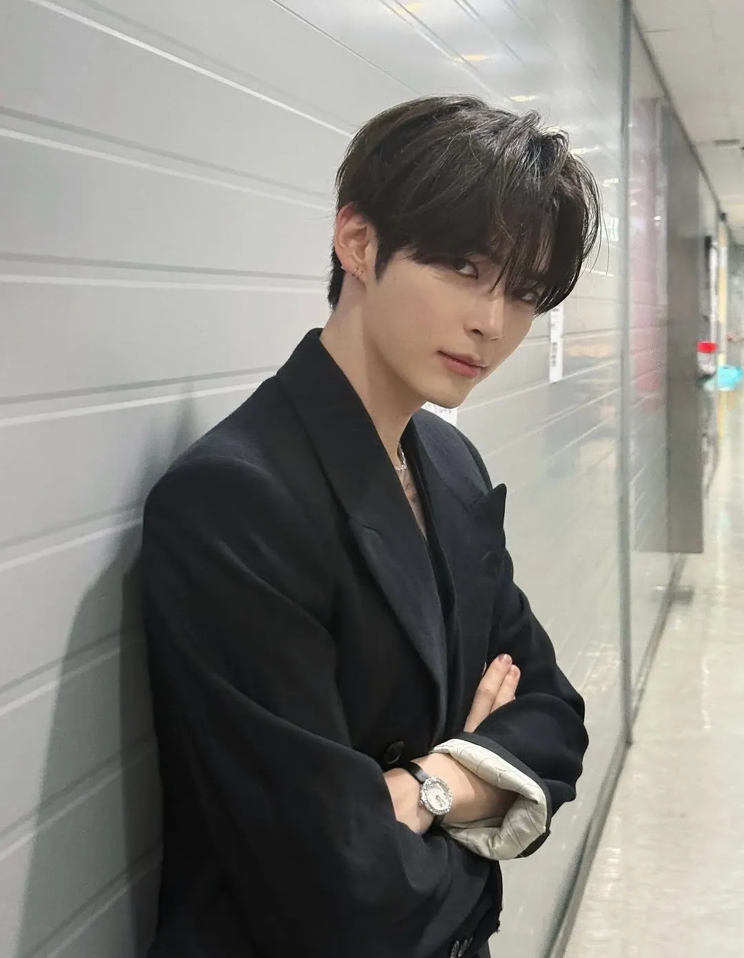 A moment captured by Sung Hanbin (ZEROBASEONE)'s fan