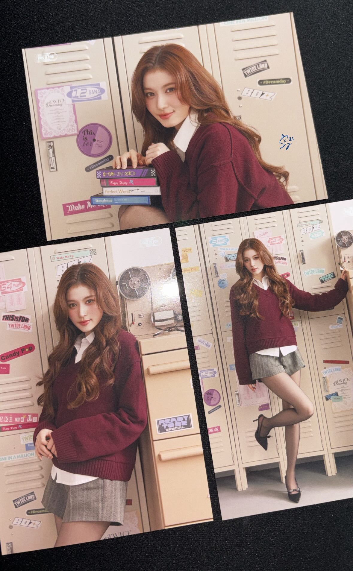 사나 (TWICE)의 비하인드 컷