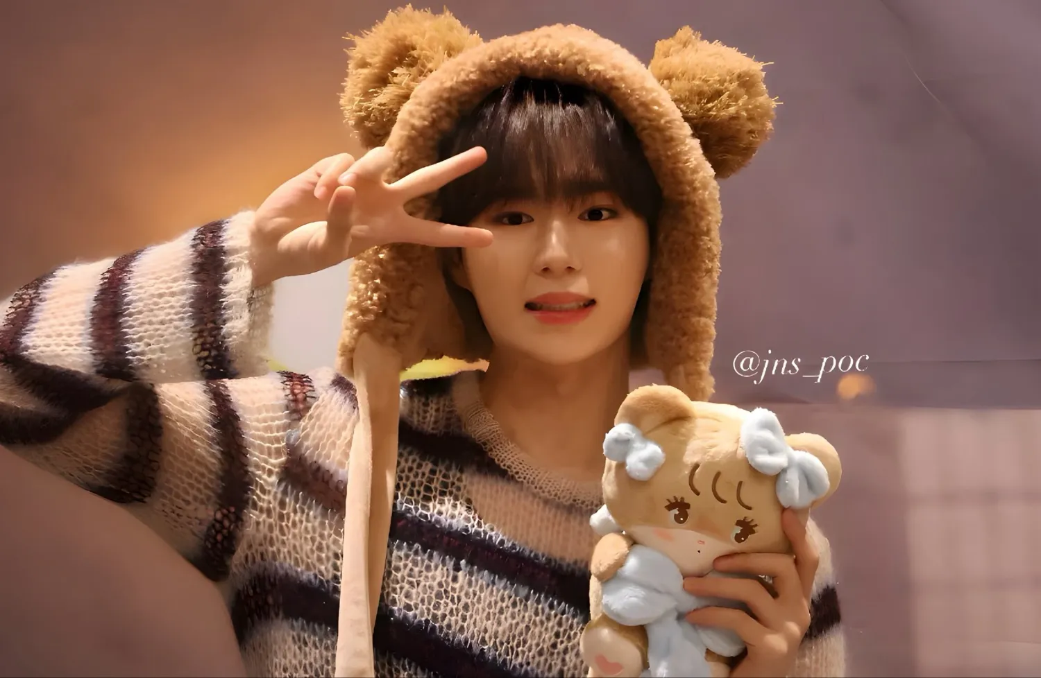 Recent activity shot of Kim Junseo (ALPHA DRIVE ONE)