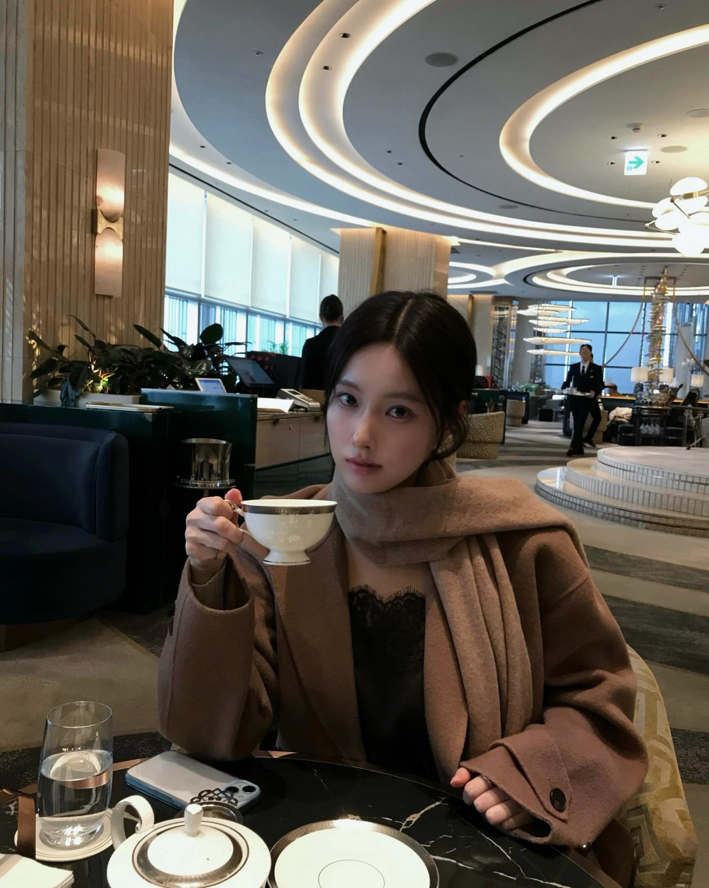 Recent activity shot of Kang Hyewon