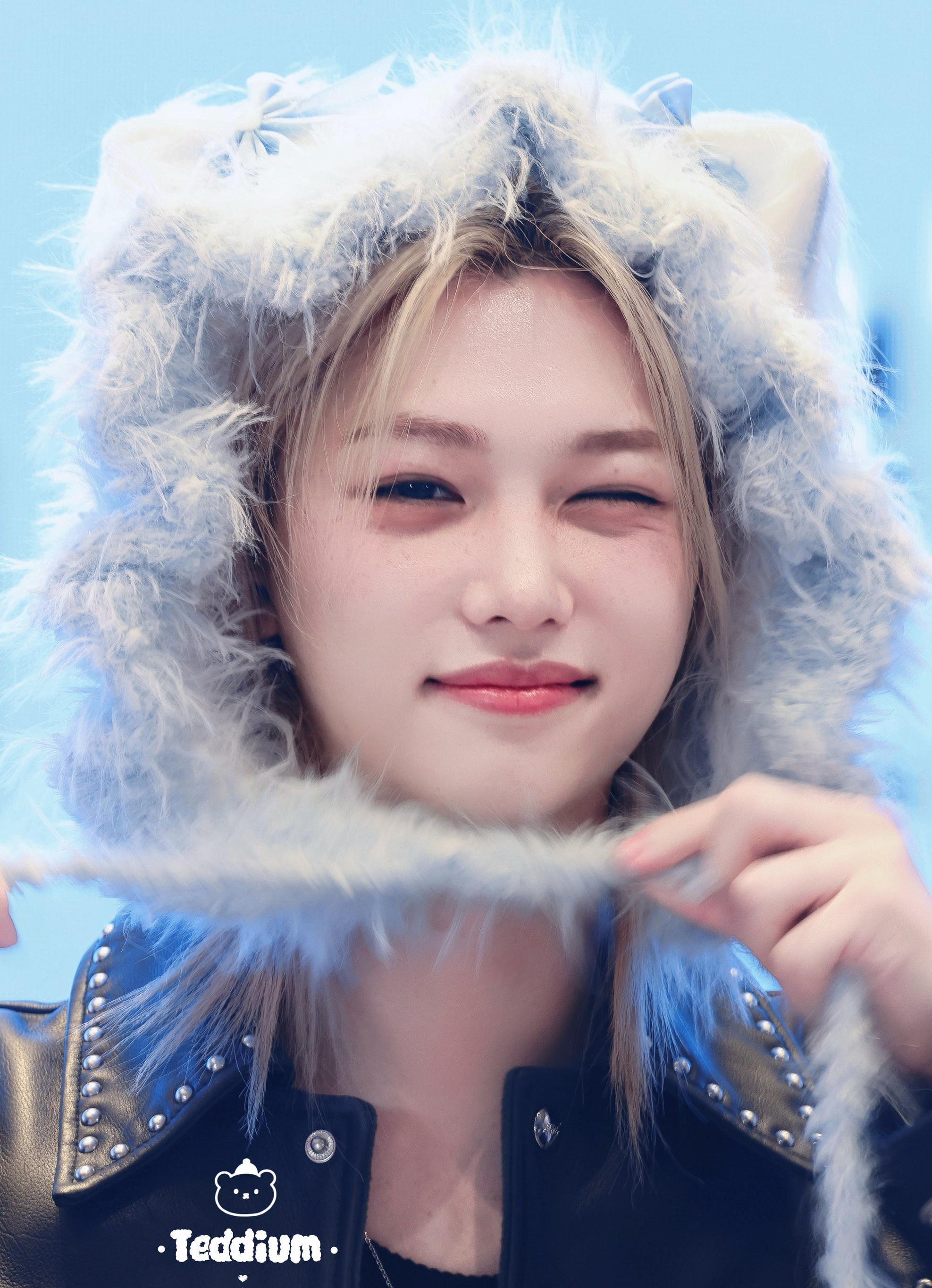 A moment captured by Felix (Stray Kids)'s fan