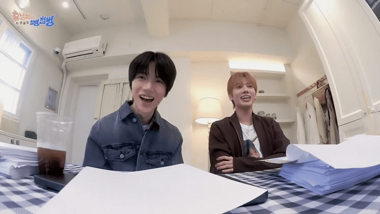 Behind-the-scenes cut of Beomgyu (TOMORROW X TOGETHER)