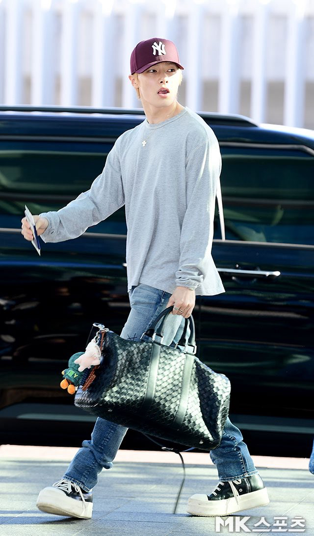 A moment captured by I.N (Stray Kids)'s fan