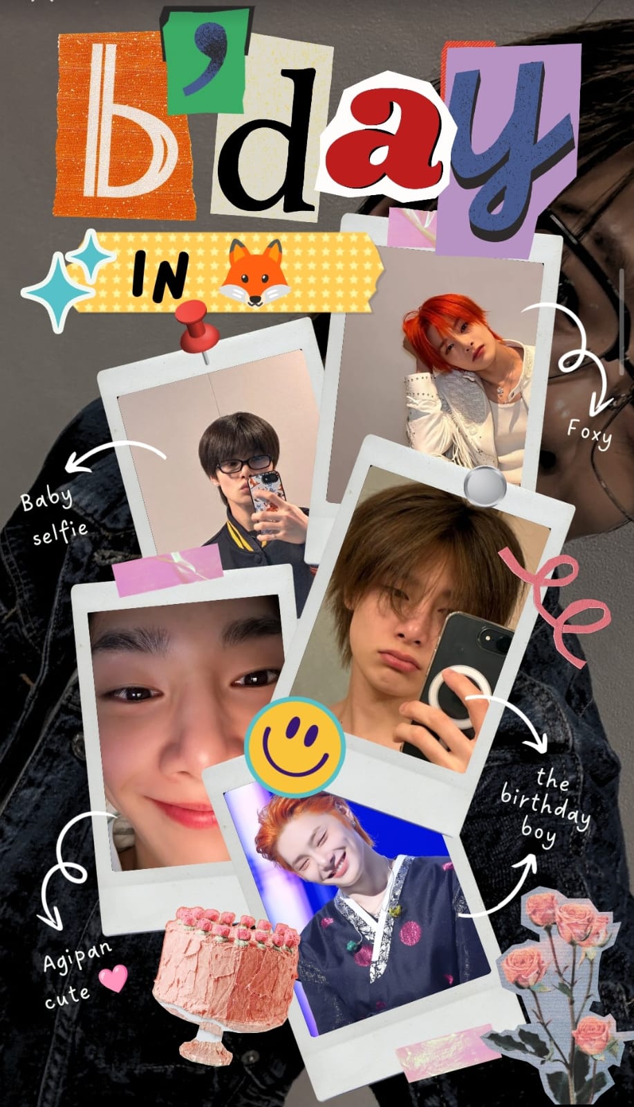 A moment captured by I.N (Stray Kids)'s fan