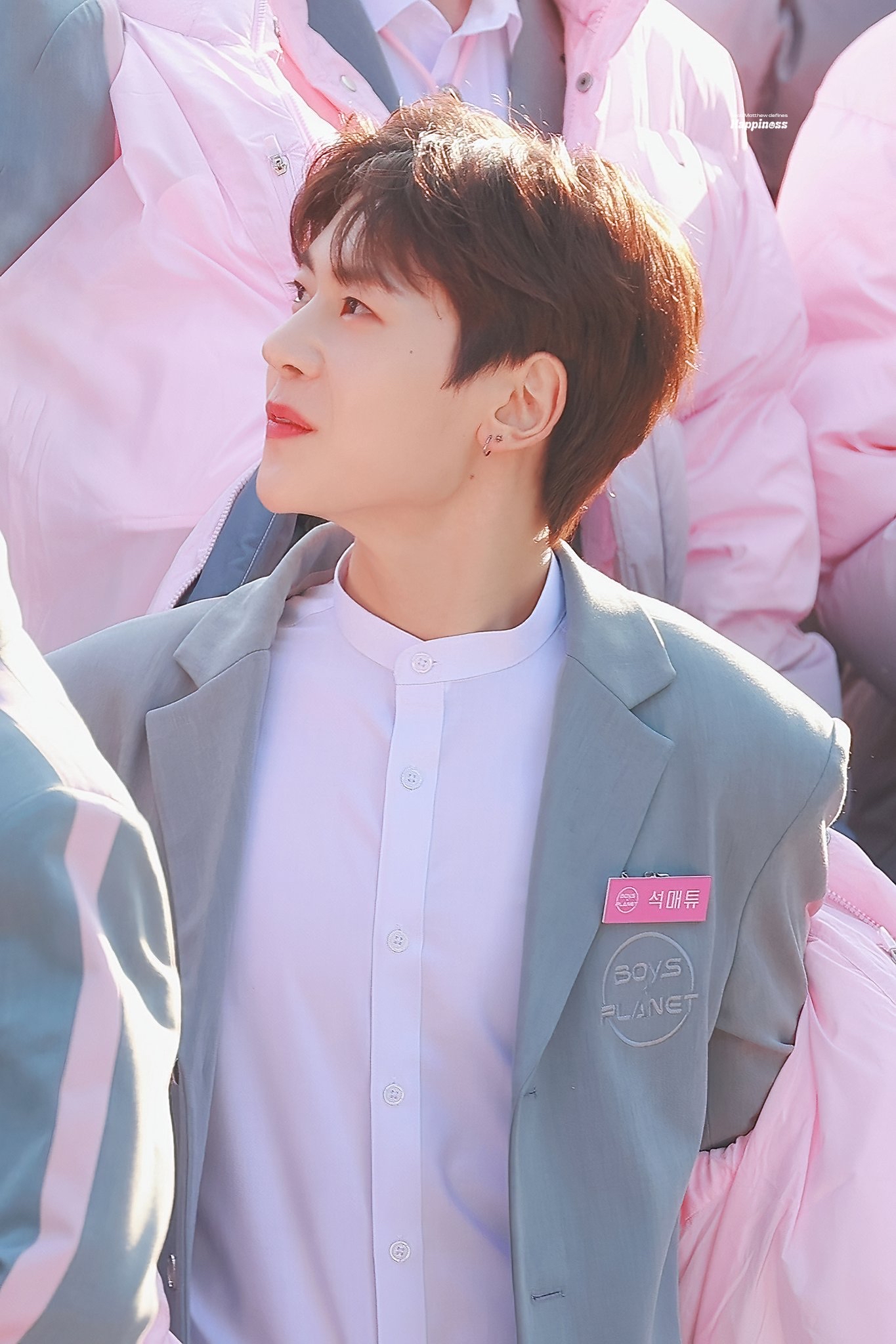 A moment captured by Seok Matthew (ZEROBASEONE)'s fan