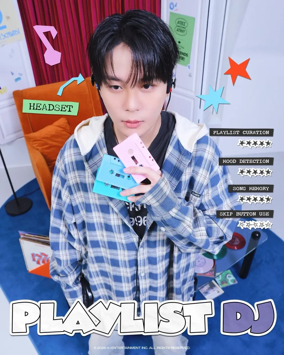 Behind-the-scenes cut of Jongho (ATEEZ)