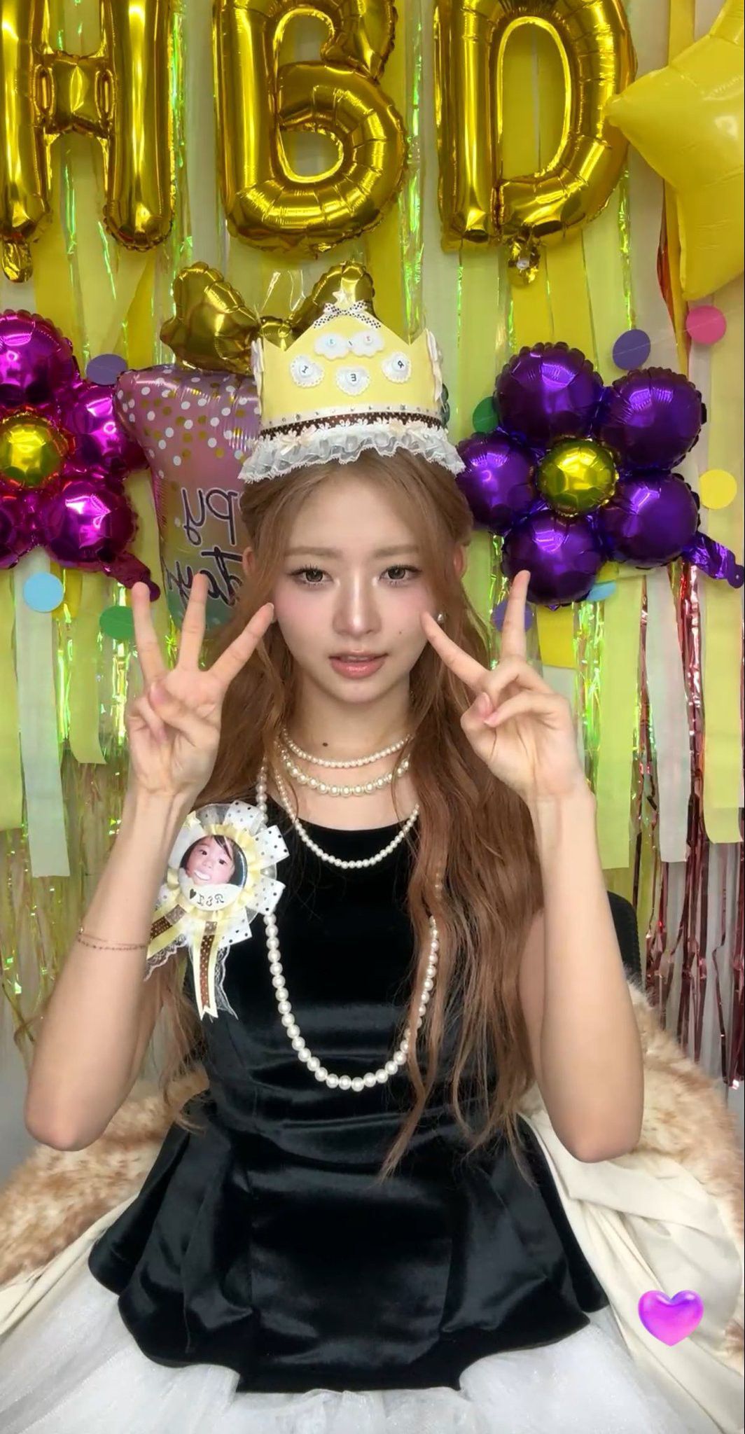 A moment captured by Rei (IVE)'s fan