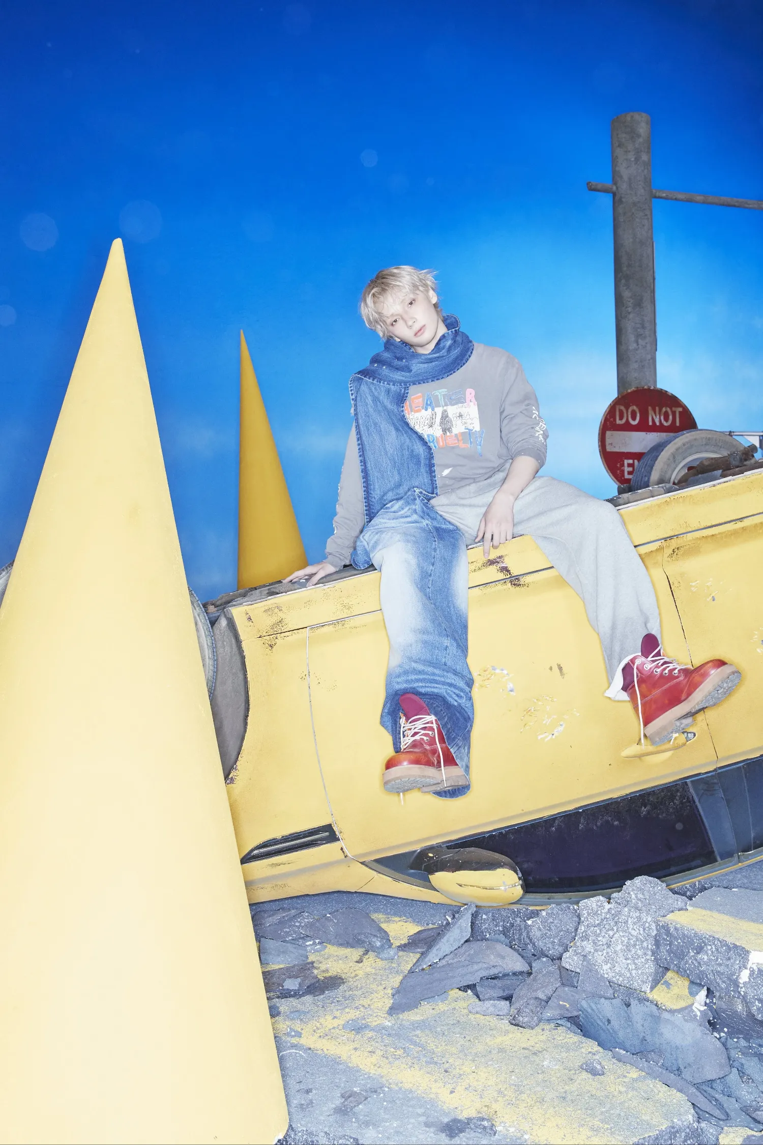 Recent activity shot of HueningKai (TOMORROW X TOGETHER)