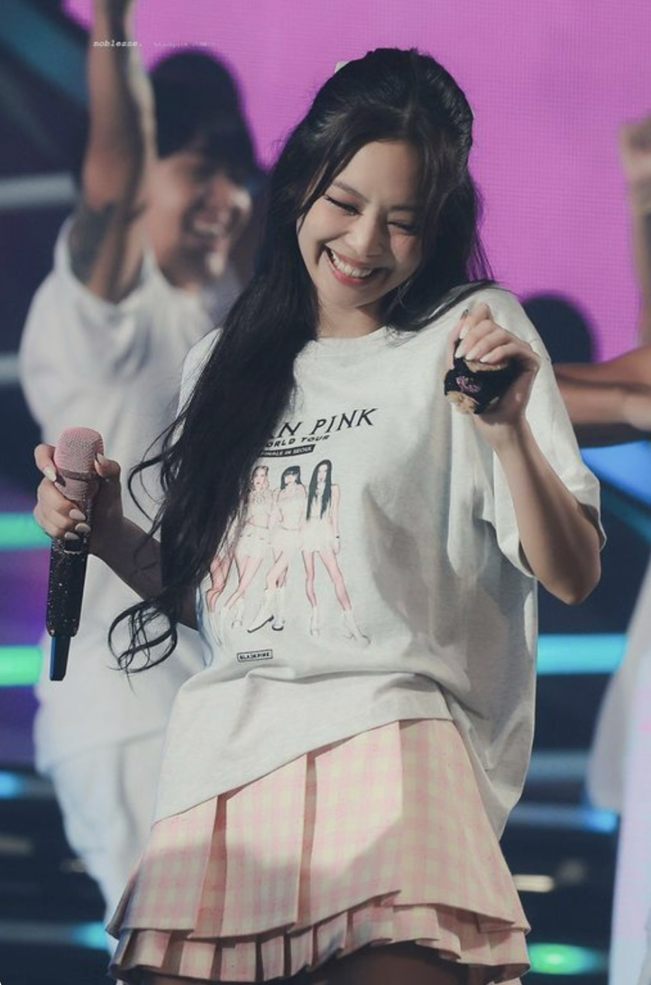 Recent activity shot of Jennie (BLACKPINK)