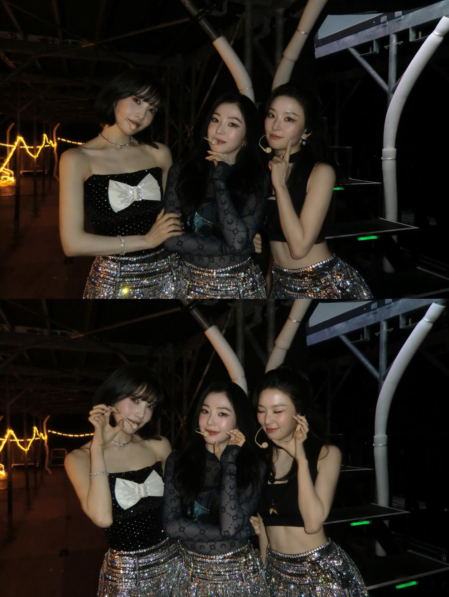 A moment captured by Red Velvet's fan