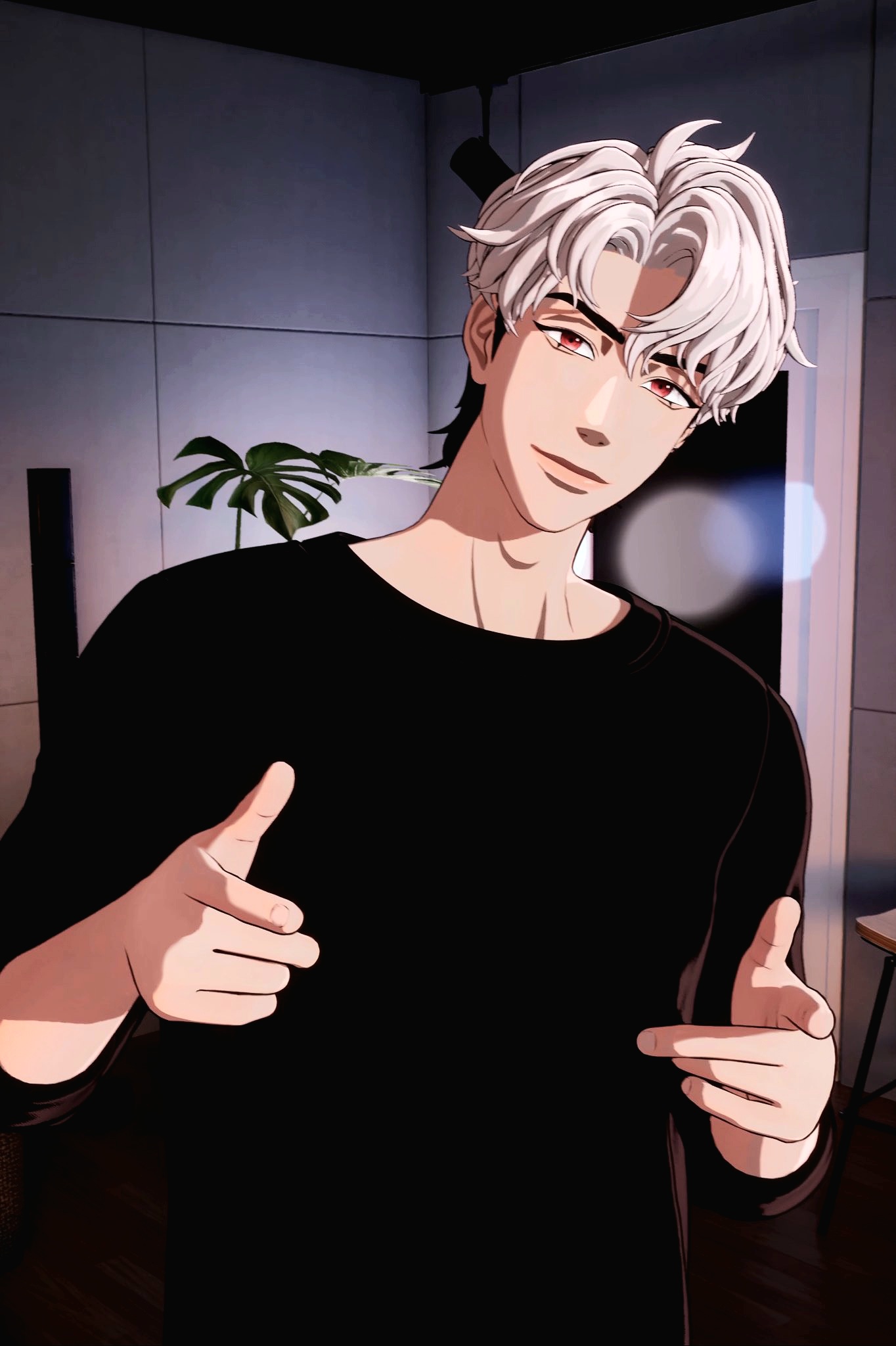 Recent activity shot of Eunho (PLAVE)