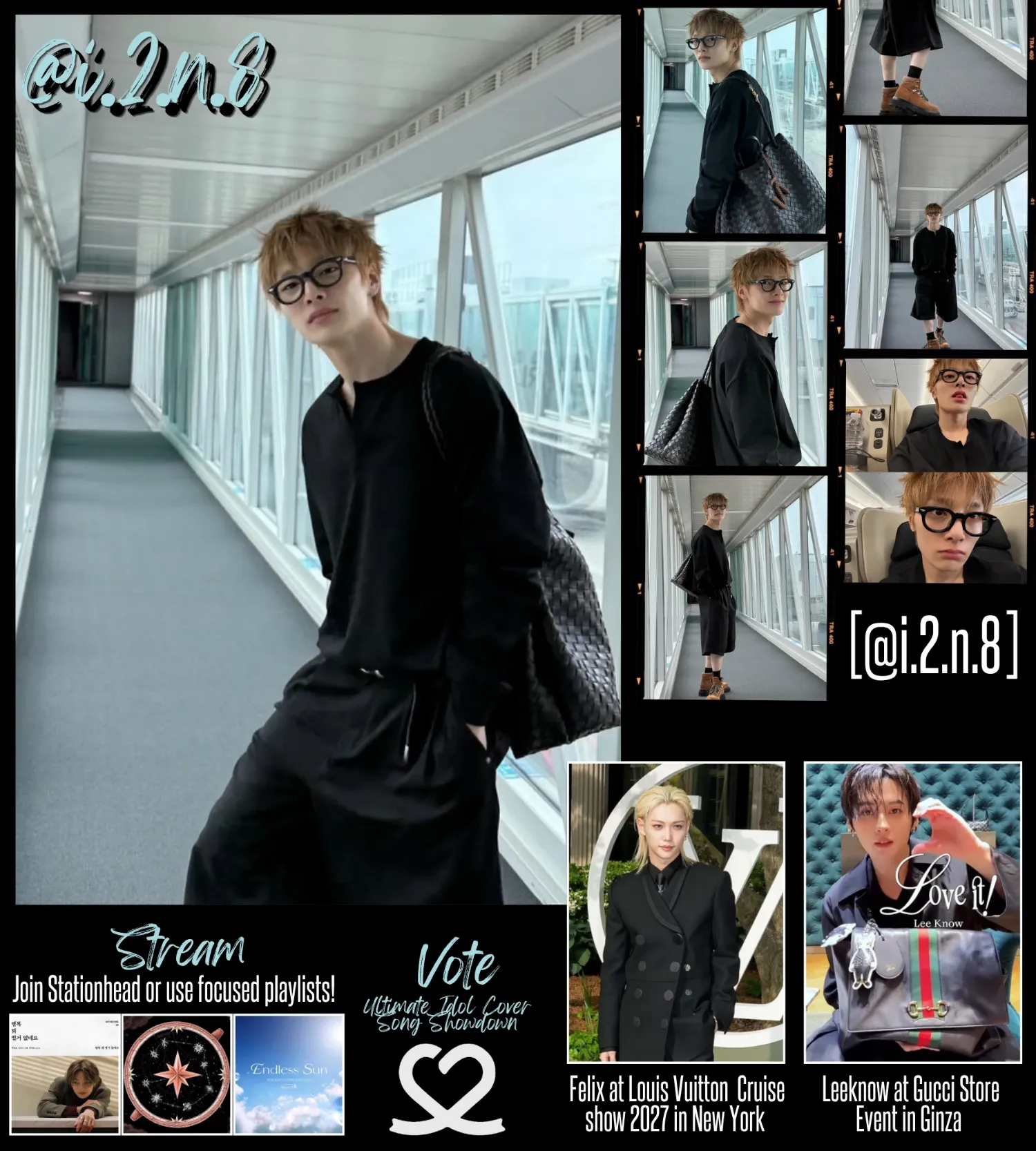 Recent activity shot of I.N (Stray Kids)