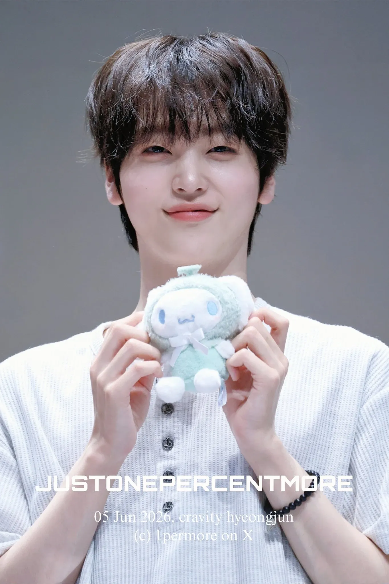 A moment captured by Hyeongjun (CRAVITY)'s fan