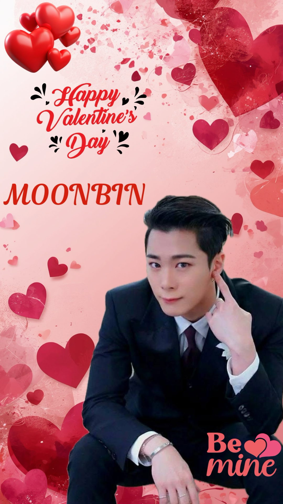 A moment captured by Moonbin (ASTRO)'s fan