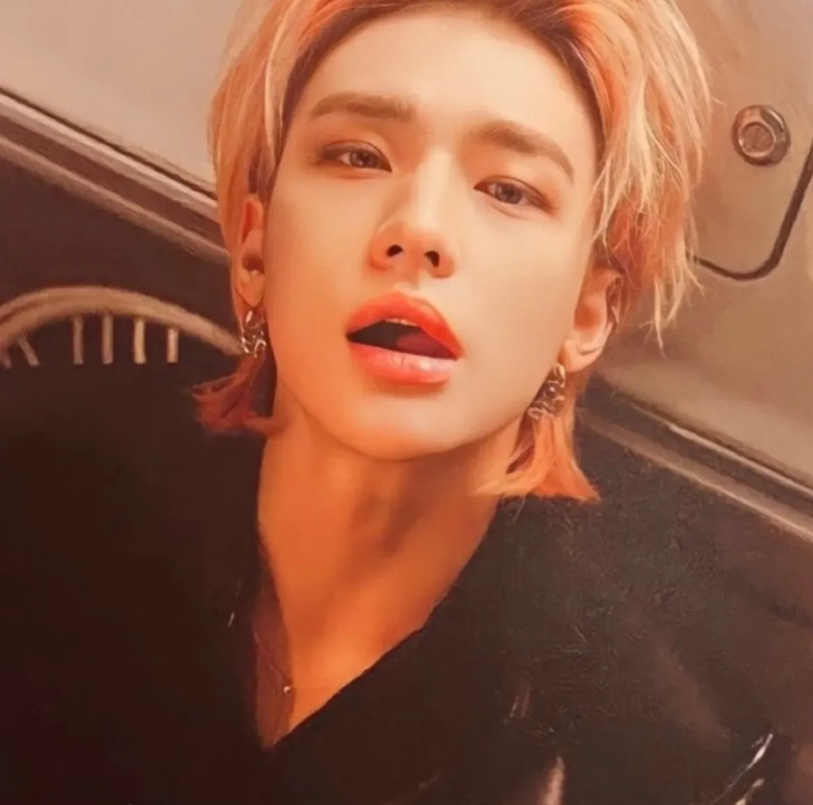 Behind-the-scenes cut of Hyunjin (Stray Kids)