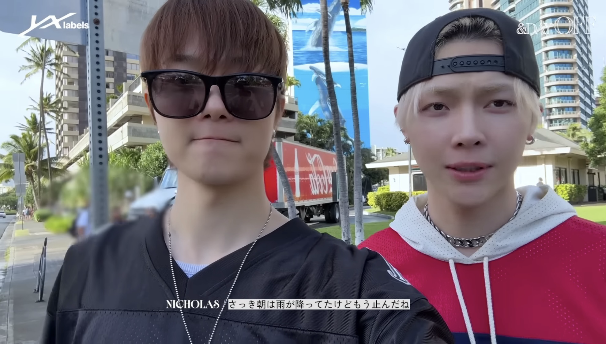 Behind-the-scenes cut of Nicholas (&TEAM)