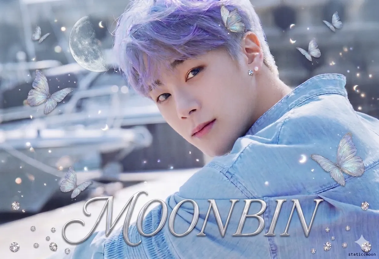 Recent activity shot of Moonbin (ASTRO)