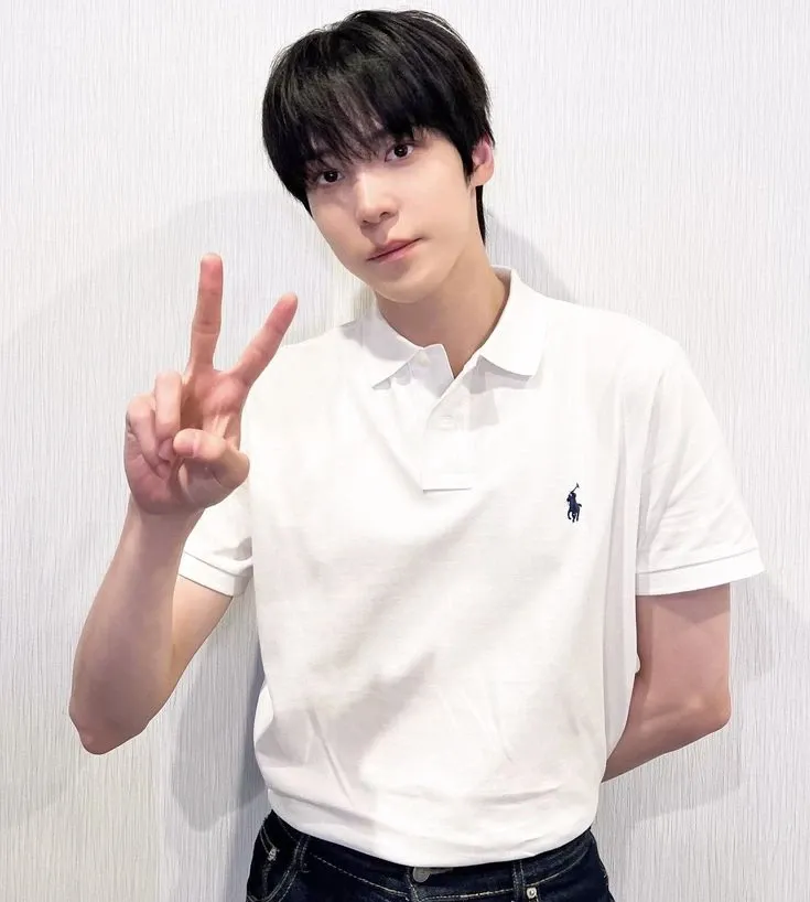 Behind-the-scenes cut of Yunho (ATEEZ)