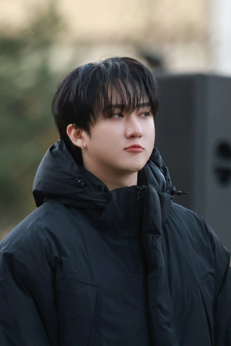 A moment captured by Changbin (Stray Kids)'s fan